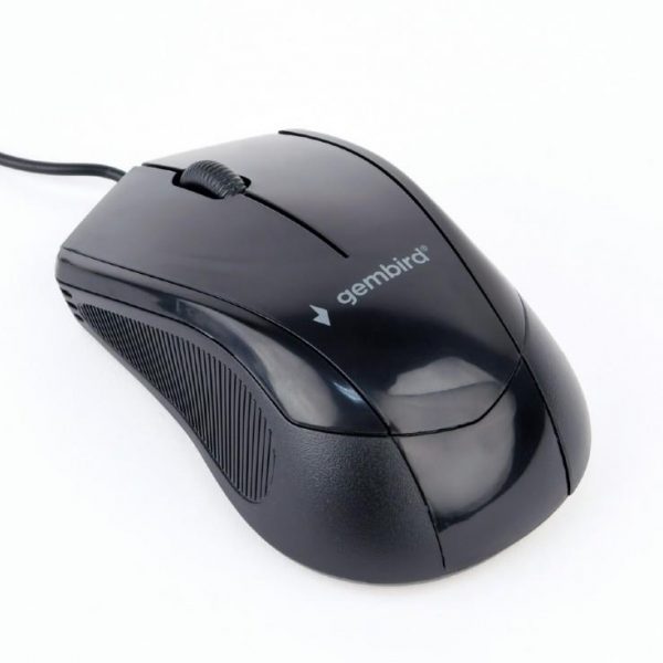 MOUSE USB OPTICAL/BLACK MUS-3B-02 GEMBIRD