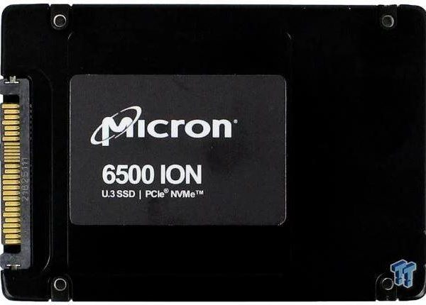 SSD|MICRON|SSD series 6500 ION|30.72TB|NVMe|NAND flash technology TLC|Write speed 5000 MBytes/sec|Read speed 6800 MBytes/sec|Form Factor 2,5"|MTBF 2500000 hours|MTFDKCC30T7TGR-1BK1DFCYYR