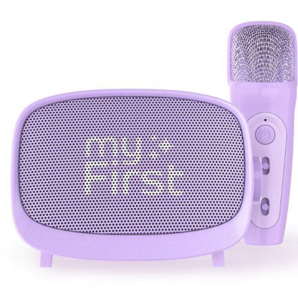 Portable Speaker|MYFIRST|myFirst Voice 2|Purple|Portable/Wireless|1xUSB-C|1x4-pole 3.5mm|Bluetooth|FV5201SA-PE01