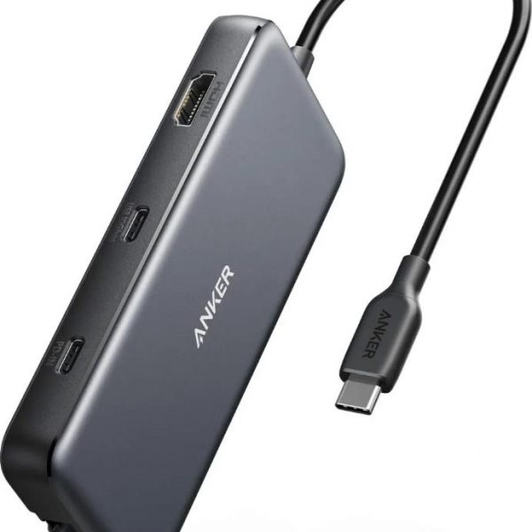 I/O HUB USB-C 8-IN-1/GRAY A83830A2 ANKER