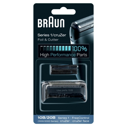 Braun Series 1 10B Replacement Shaver Head, Black