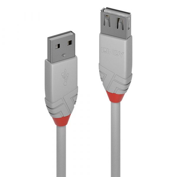 CABLE USB2 TYPE A 5M/ANTHRA 36715 LINDY