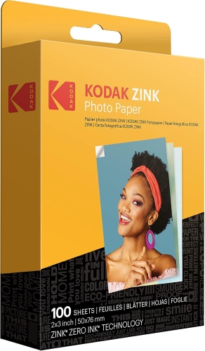 Kodak ZINK 2x3'' 50x76 mm 100 Sheets Photo Paper