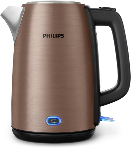 Philips Viva Collection HD9355/92 Electric kettle 1.7 L, 2060 W, Copper/Black