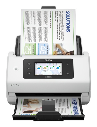 Epson WorkForce DS-800WN Scanner A4 Colour 50 ppm 600x600 DPI USB Wi-Fi Ethernet LAN