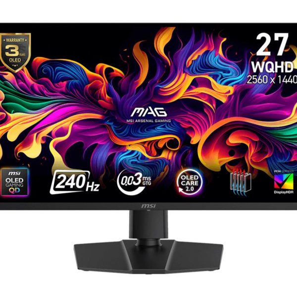 MONITOR OLED 27"/MAG 273QP QD-OLED X24 MSI
