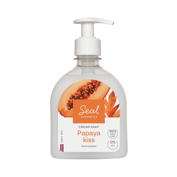 SEAL Cosmetics krēmziepes PAPAYA KISS 300ml