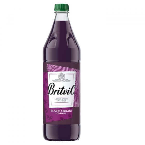 Sīrups BRTIVIC Cordial Blackcurrant, PET, 1l (DEP)
