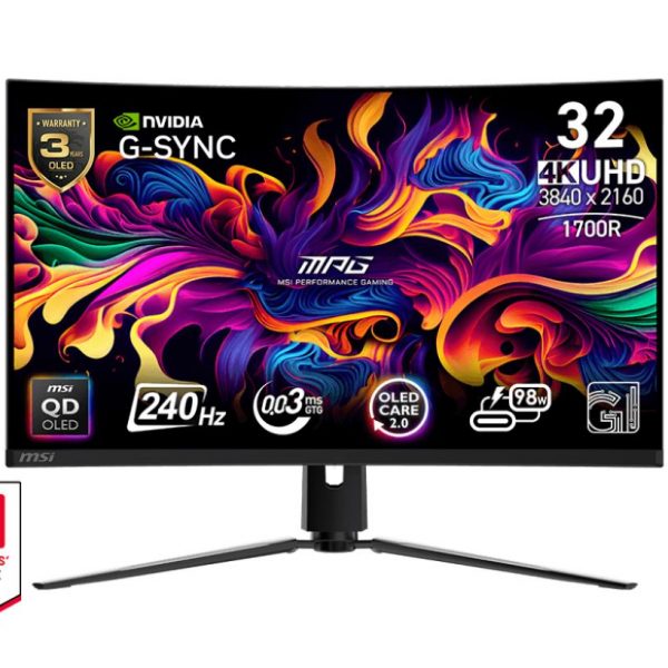 MONITOR OLED 32"/MPG 321CURX QD-OLED MSI