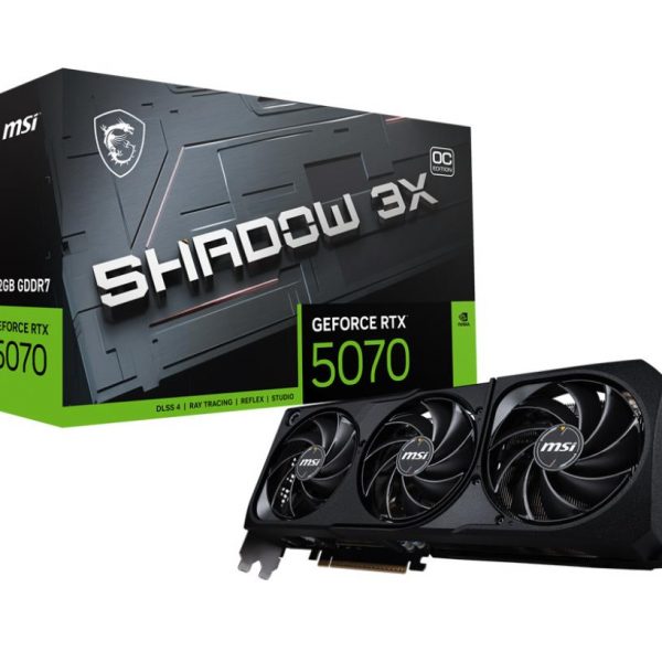 VGA PCIE16 RTX5070 12GB GDDR7/RTX5070 12G SHADOW 3X OC MSI