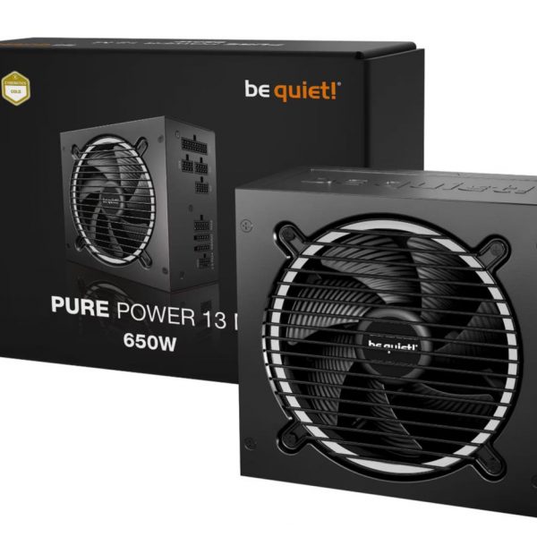 Power Supply|BE QUIET|Pure Power 13m|650 Watts|Efficiency 80 PLUS GOLD|PFC Active|MTBF 100000 hours|BP025EU