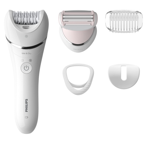 Philips 8000 Series BRE710/00 Epilator, White