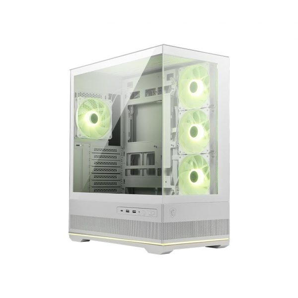 CASE MIDITOWER ATX W/O PSU/MAG PANO 110R PZ WHITE MSI