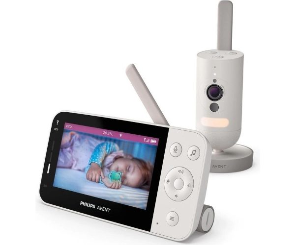 Philips Avent SCD953/26 Video baby monitor FHD 1080p Wi-Fi, White/Grey