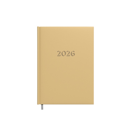 Planning notebook calendar 2026 A5 beige