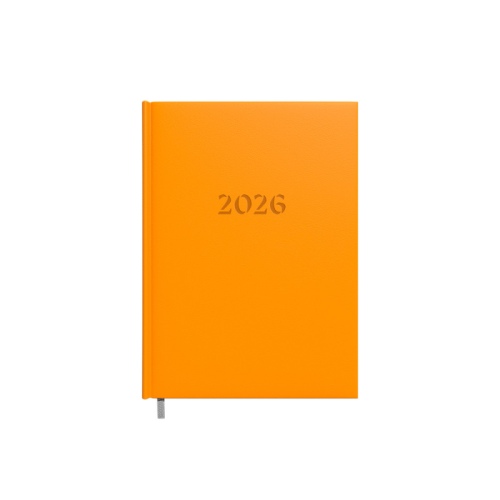 Planning notebook calendar 2026 A5 orange