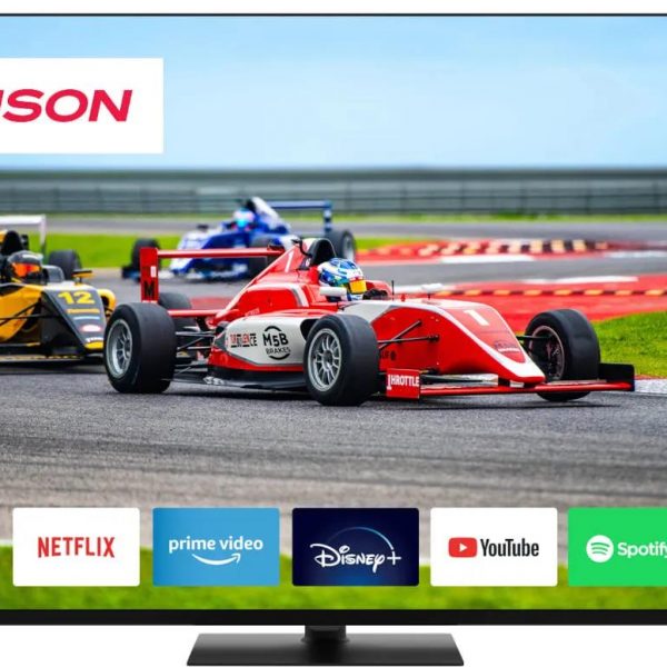 TV Set|THOMSON|50"|4K/Smart|QLED|3840x2160|Wireless LAN|Bluetooth|Google TV|Black|50QG7C14