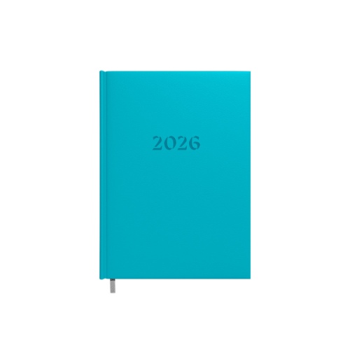 Planning notebook calendar 2026 A5 turquoise