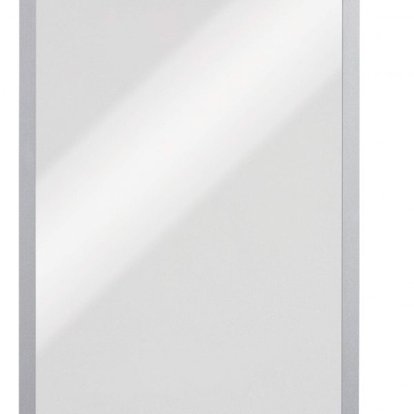 Pašlīpoša kabata DURABLE Pašlīpoša kabata DURAFRAME® MAGNETIC ar sudrabs krāsas rāmi, A3 formāts, 5 gab./iepak.