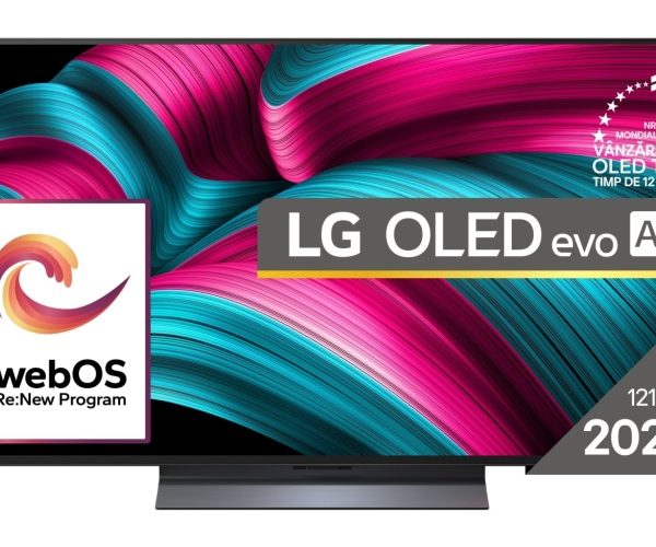 LG OLED evo AI OLED48C51LA (2025) TV 48'' 4K UHD 3840x2160, Smart TV, Black