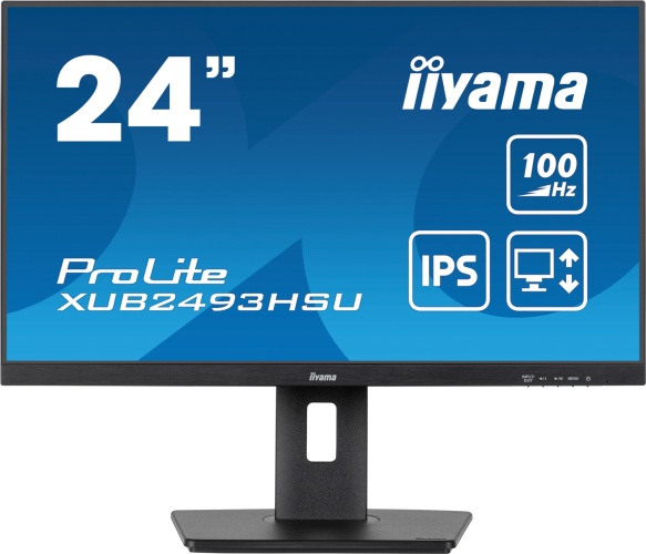 iiyama ProLite XUB2493HSU-B7 Monitor 24'' IPS, FHD 1920x1080, 1 ms, 300 cd/m2, 100 Hz, Black