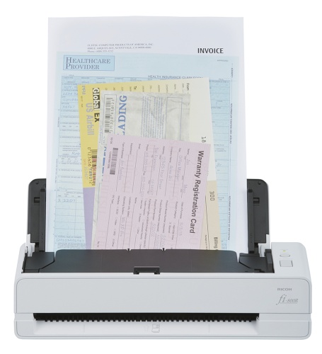 Ricoh fi-800R Scanner A4 Spalvotas 40 ppm 600x600 DPI, Duplex ADF + Single Feed (Return Scan), USB