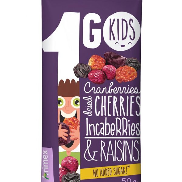 Žāvēto ogu maisījums 1GO Kids, 50g