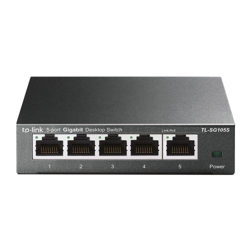 TP-Link TL-SG105S 5-Port 10/100/1000Mbps Desktop Switch