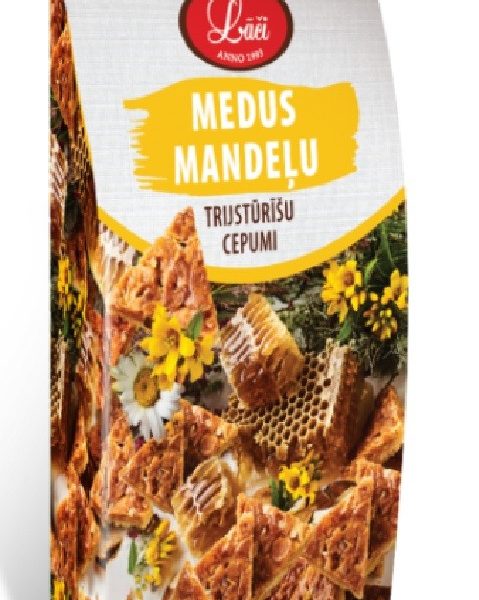 Cepumi LĀČI Mandeļu medus trijstūrīši, 150g