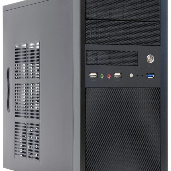 Case|CHIEFTEC|MiniTower|MicroATX|Colour Black|CT-01B-OP