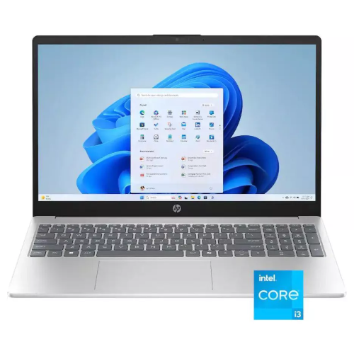 HP 15-fd0113dx 15.6'' HD i3-N305 8GB RAM 128GB UFS Win11H S Mode, Natural Silver