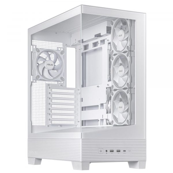 Case|ASUS|ASUS A31 PLUS Case|MidiTower|Case product features Transparent panel|ATX|BTX|MicroATX|MiniITX|Colour White|A31PLUSTGARGBWHITE