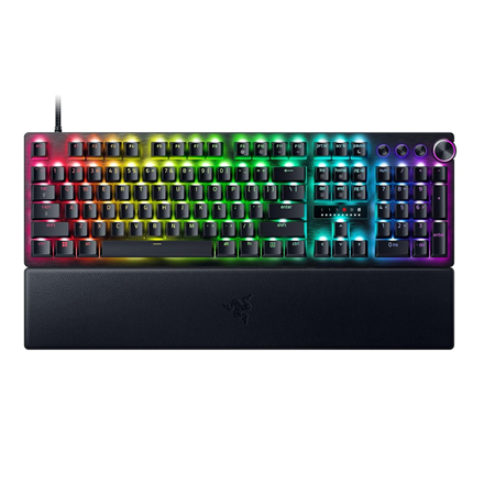 Razer Huntsman V3 Pro Wired Gaming Keyboard Full size, RGB, US, Black