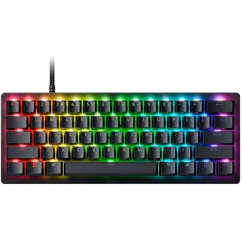 Razer Huntsman V3 Pro Mini Wired Gaming Keyboard 60%, RGB, US, Black