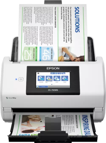 Epson WorkForce DS-790WN Scanner A4 Colour 45 ppm 600x600 DPI, Duplex, ADF, USB, Wi-Fi
