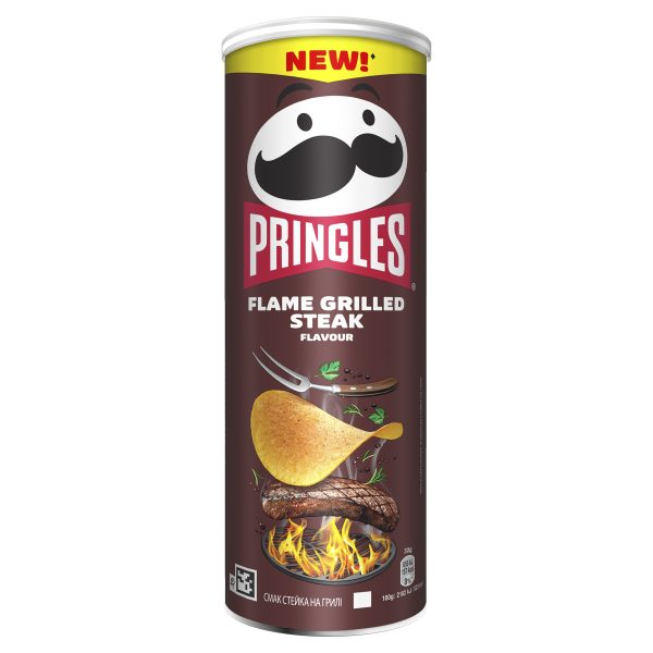 PRINGLES ar grilēta steika garšu 165g