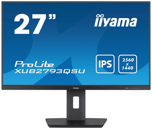 iiyama XUB2793QSU-B7 Monitor 27'' IPS QHD 2560x1440, 1 ms, 300 cd/m2, 100 Hz, Black