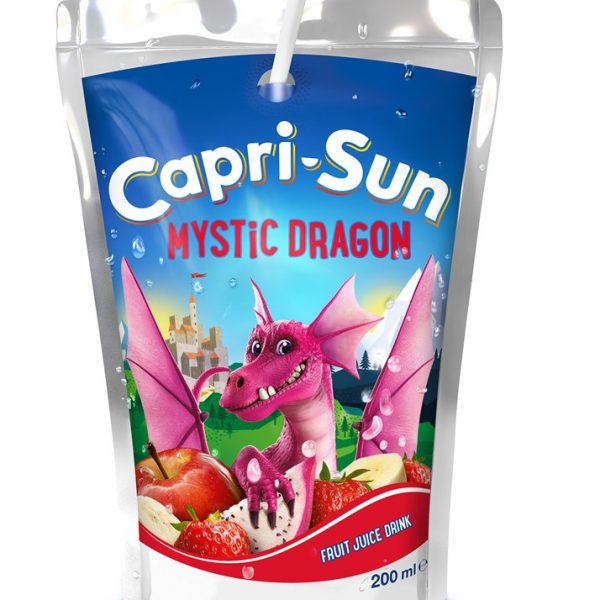 Sulas dzēriens CAPRI-SUN Mystic Dragon Fruit, 0.2l