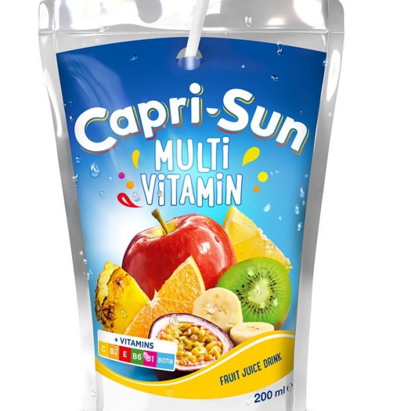 Sulas dzēriens CAPRI-SUN Multi Vitamin Fruit, 0.2l