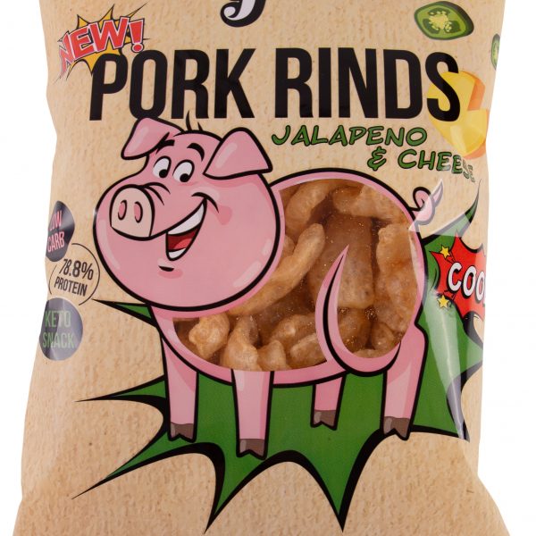 Cūkādiņas OU YES! ar siera un jalapeno garšu, 60g