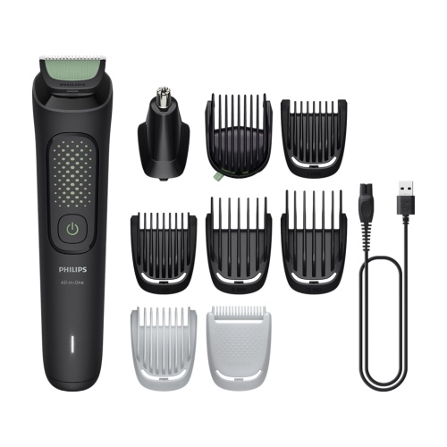 Philips All-in-One 3000 Series MG3945/15 Hair Trimmer, Black